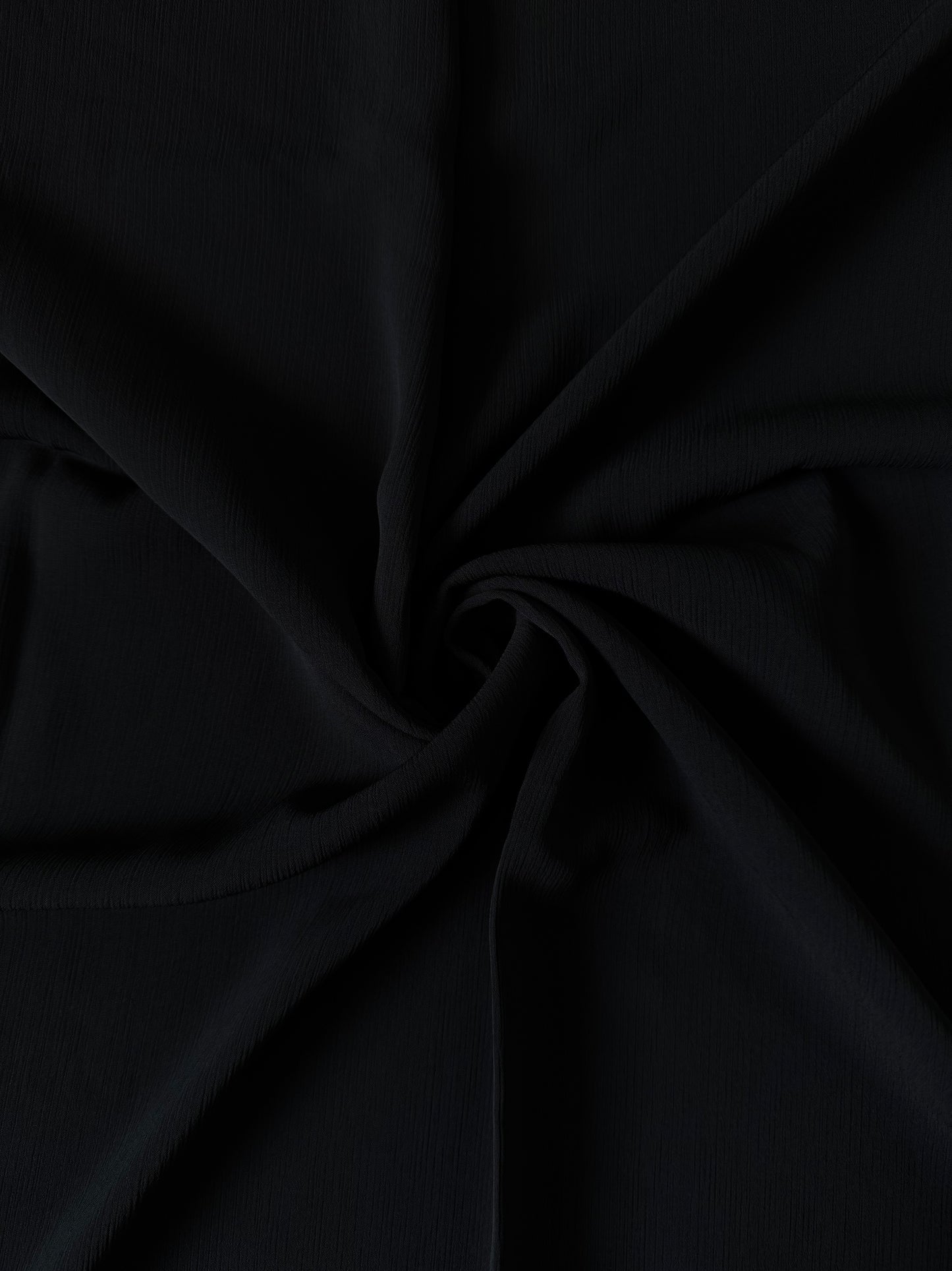 Black Modal Georgette