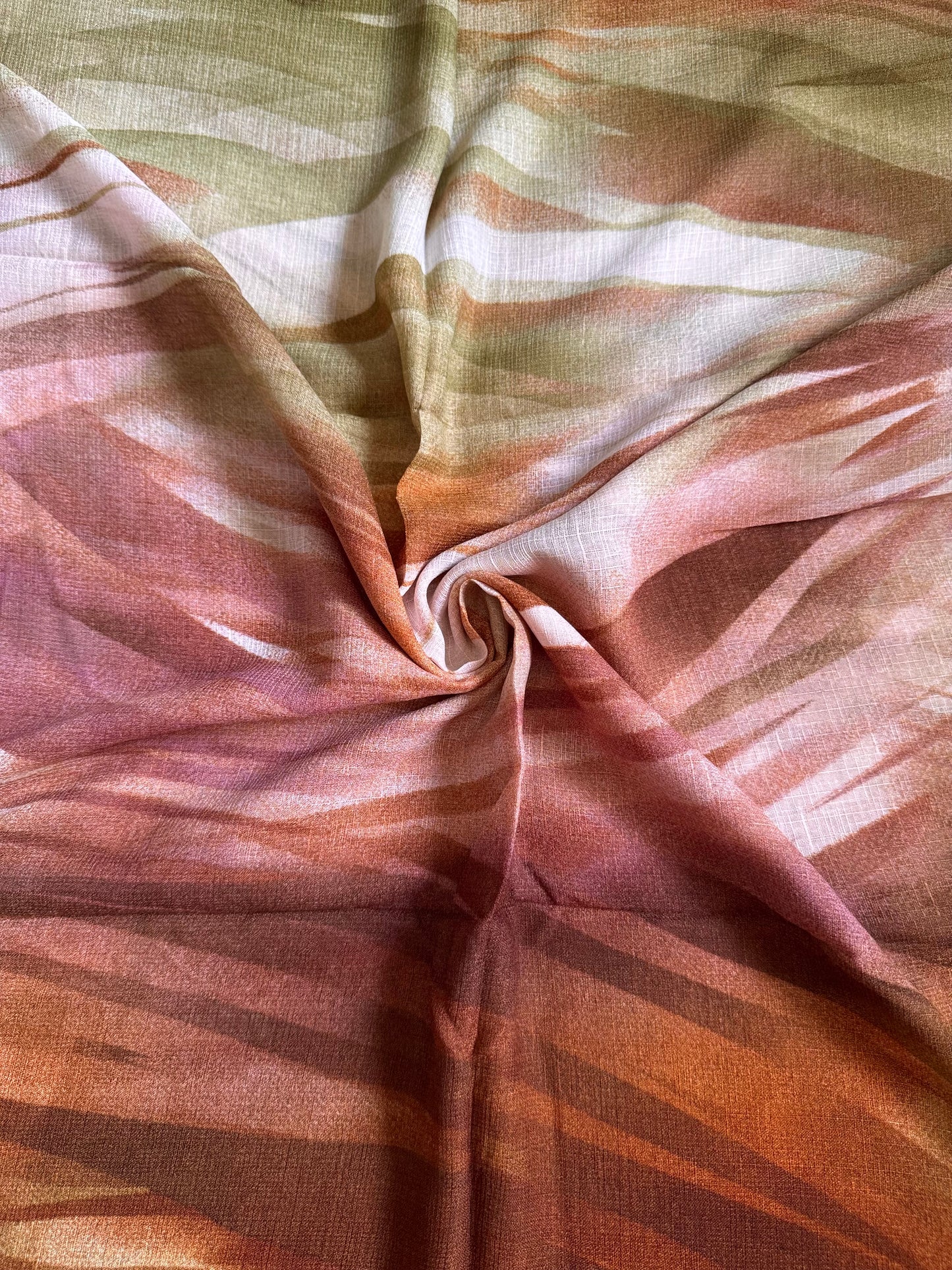 Blush Stroke Print Lawn