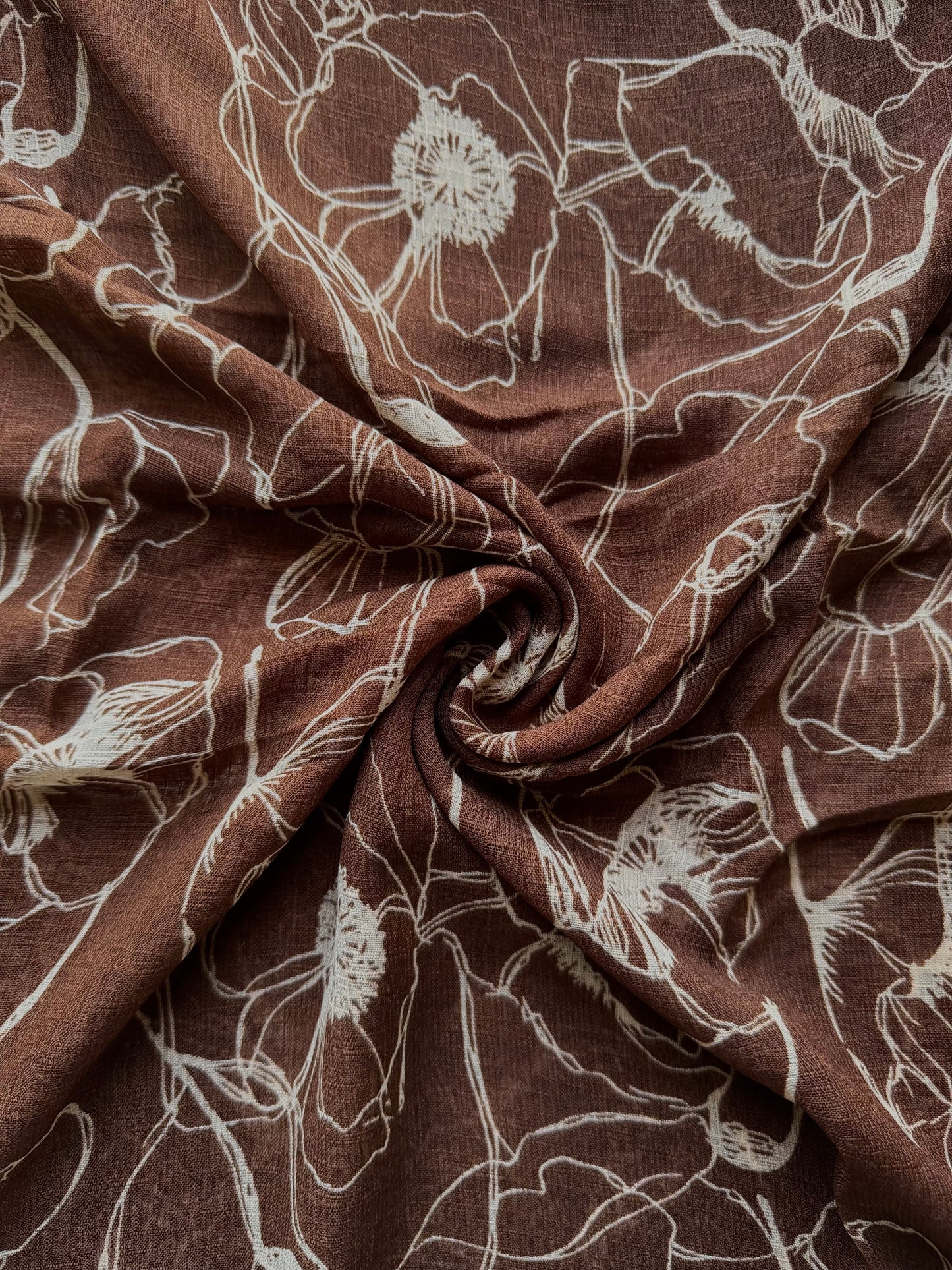 Brown Flora Lawn