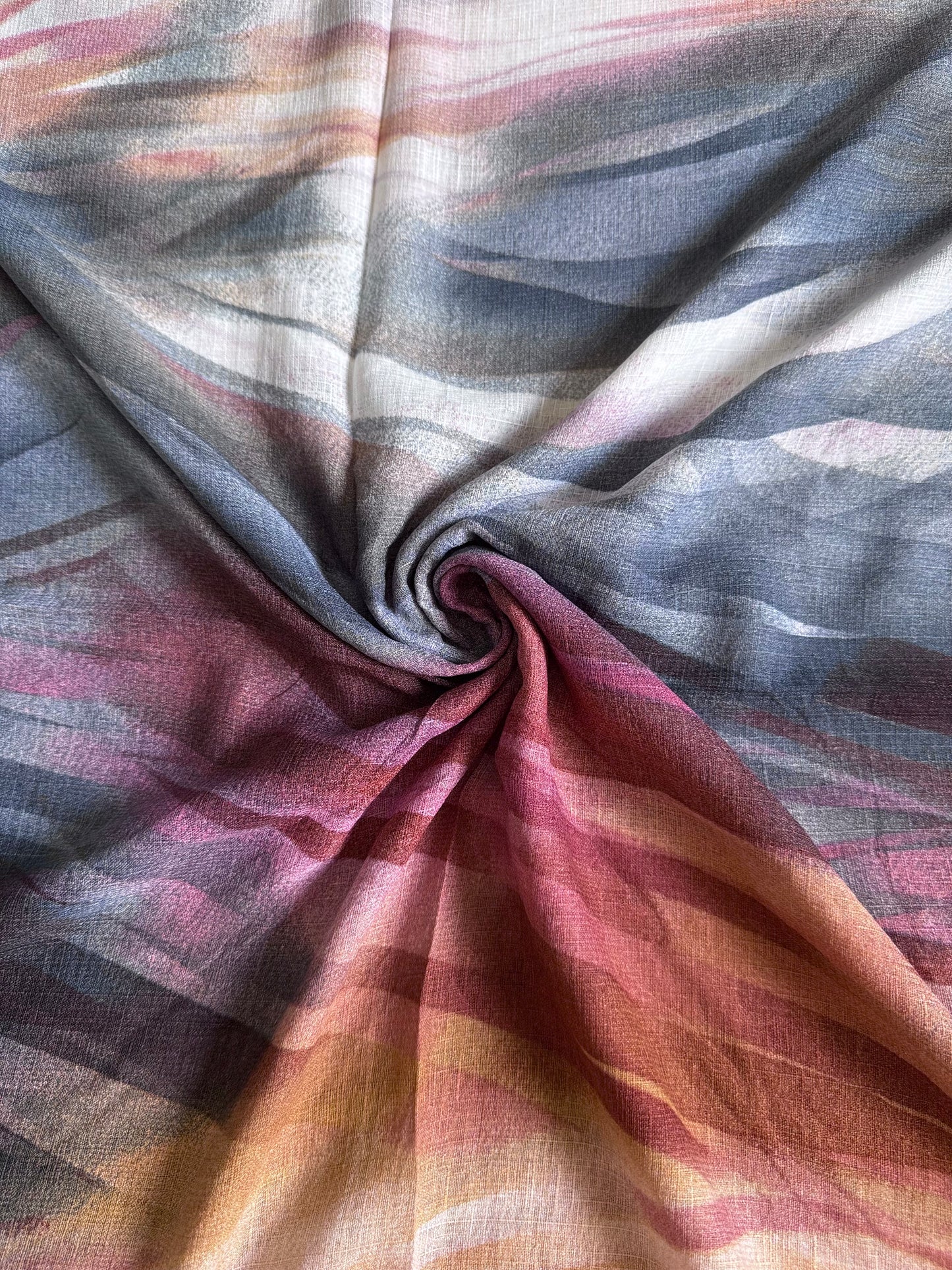 Stormy Stroke Print Lawn