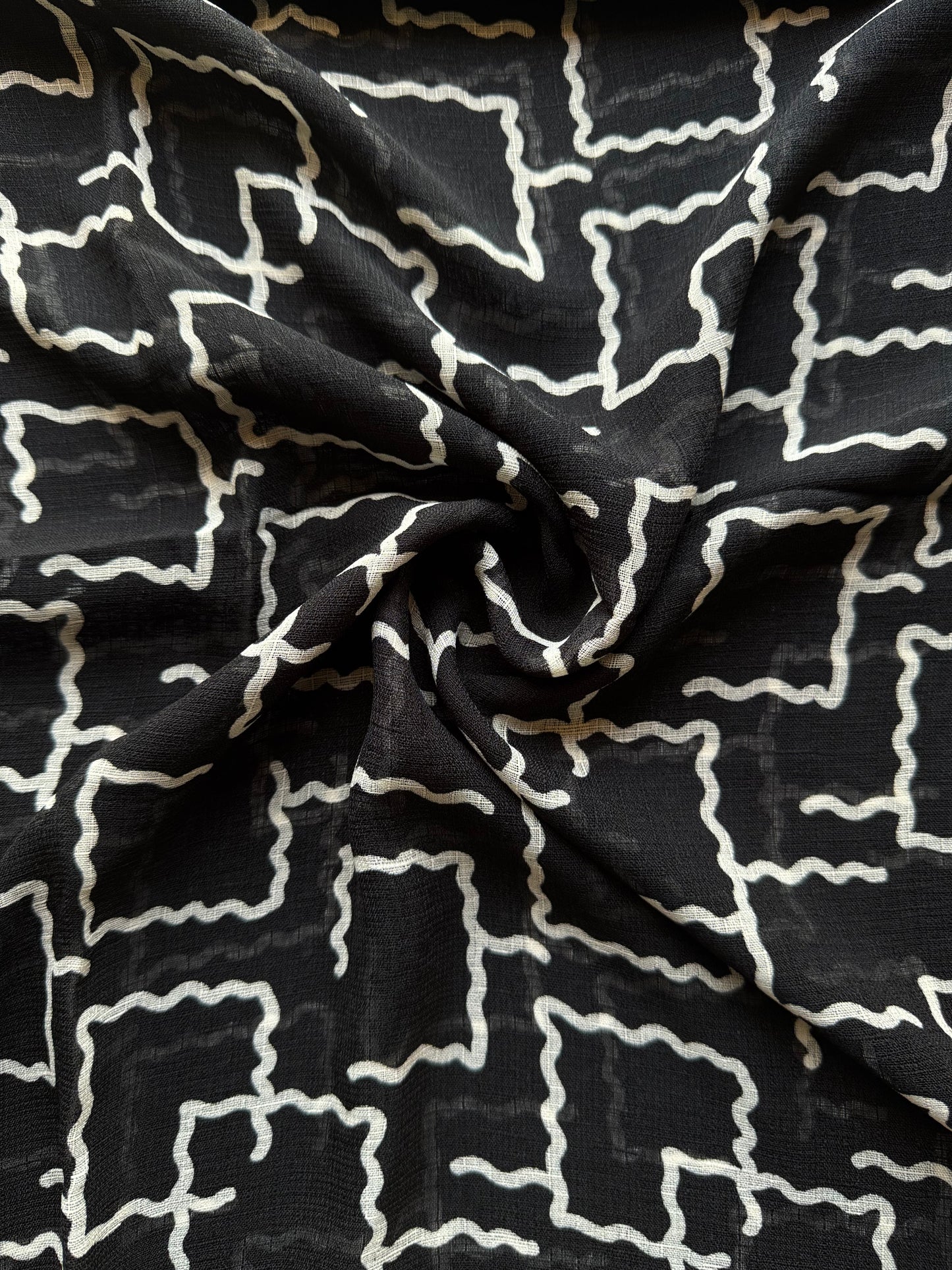 Black White Matrix Lawn