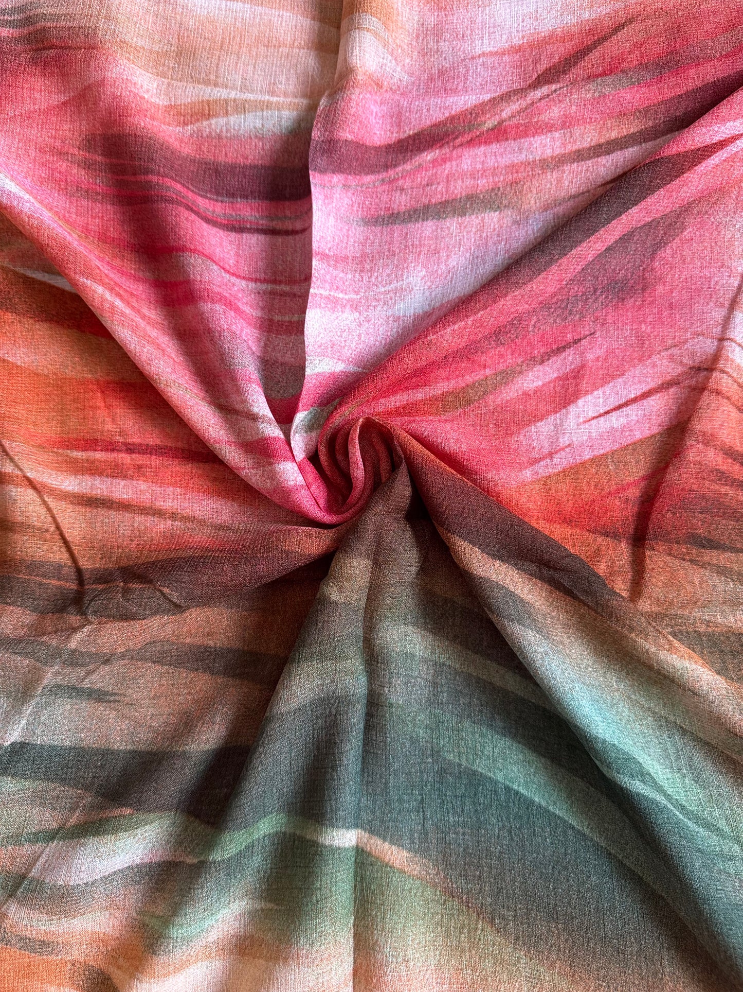 Tropical Stroke Print Lawn