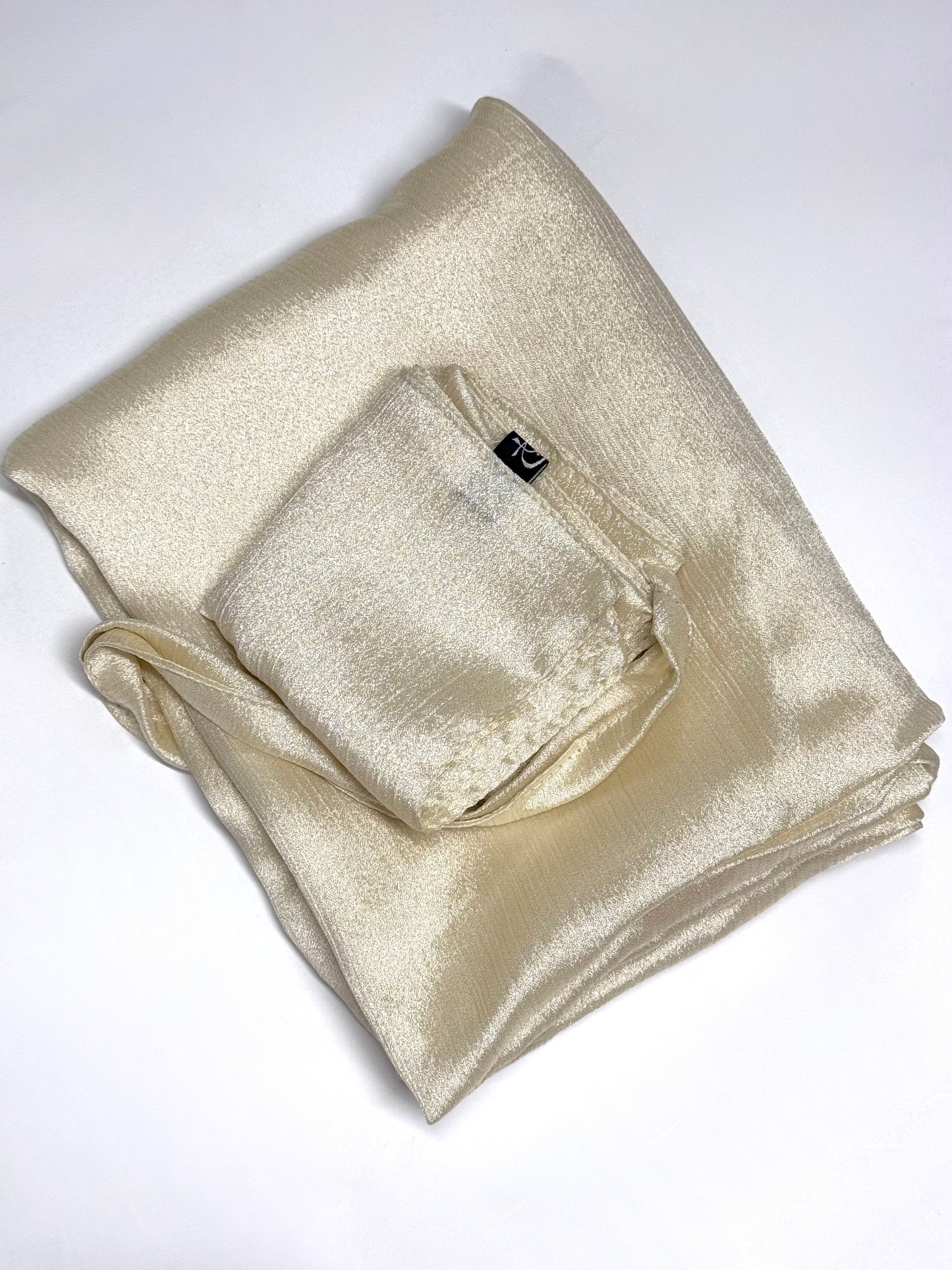 Eggnog Shimmer Hijab-Niqab Set