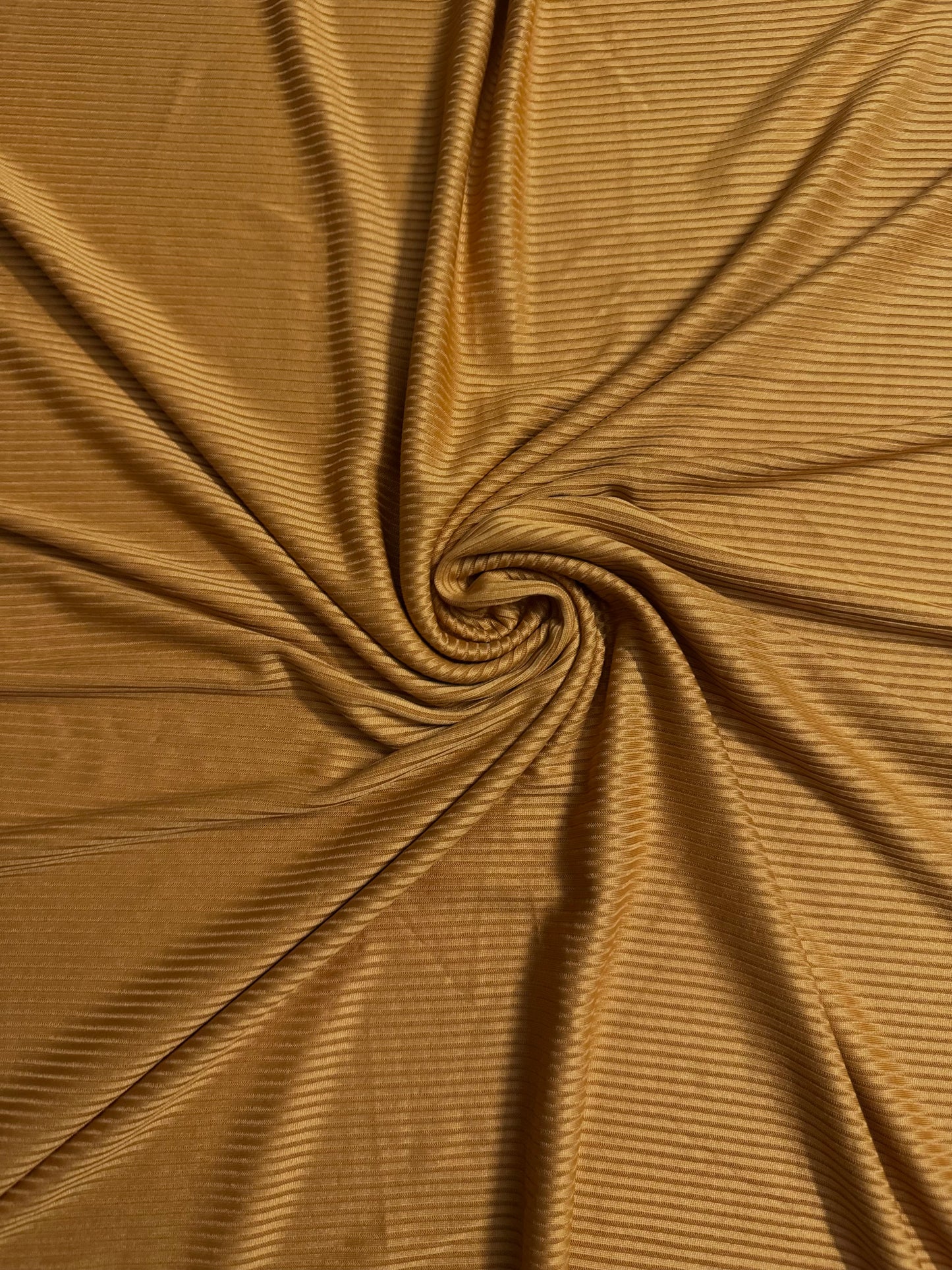 Yellow Narrow Ribbed Jersey