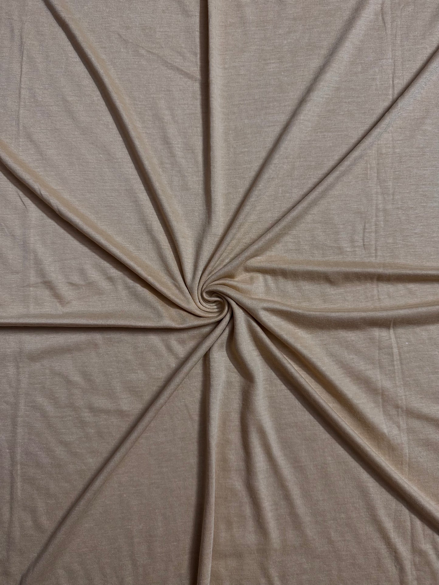 Beige Plain Jersey