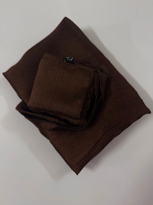 Chocolate Shimmer Hijab-Niqab Set
