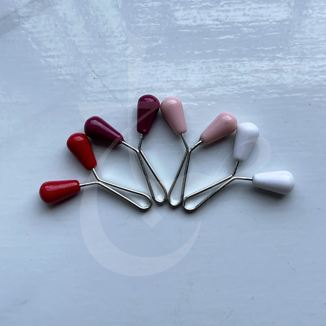 Pack of 4 Cone Pearl Pins