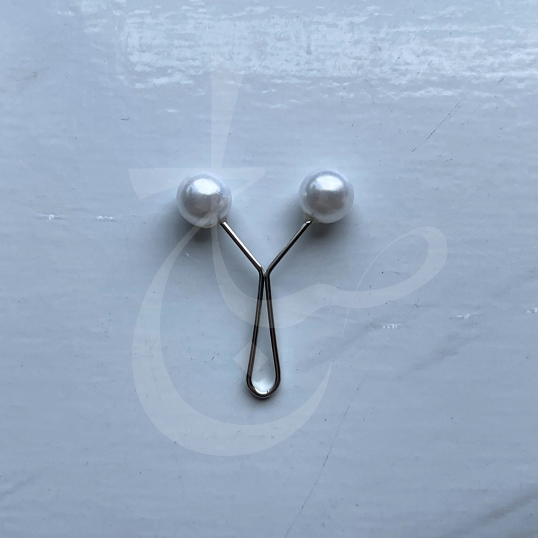 Wide Pearl Pin