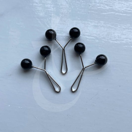 Pack of 3 Wide Pearl Pins