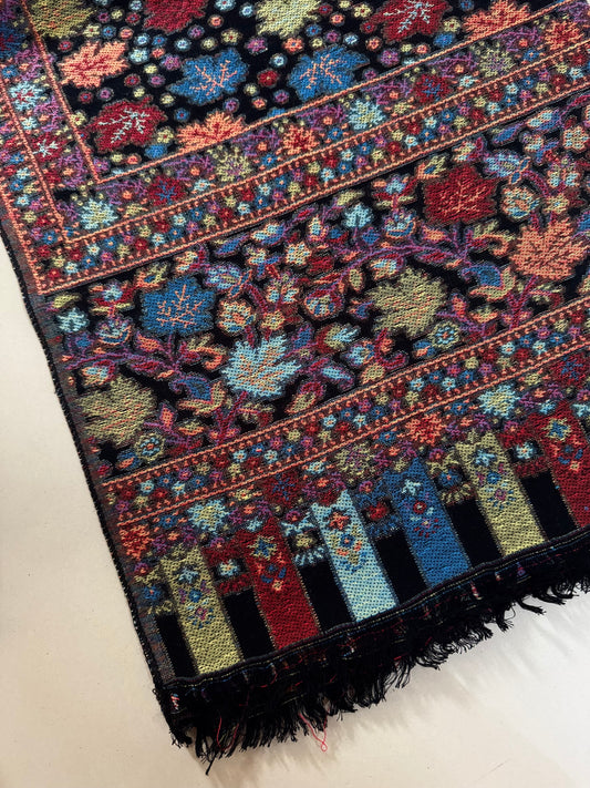 Multi Leaf Printed Pashmina