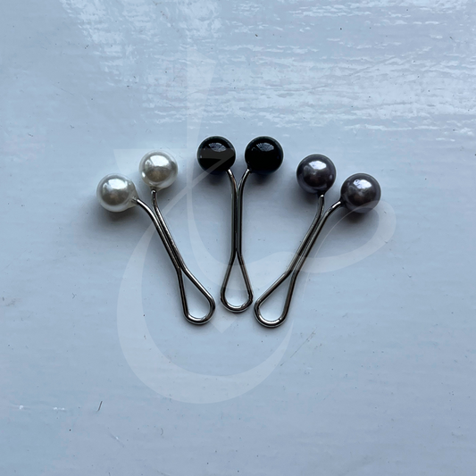 Pack of 3 Pearl Pins