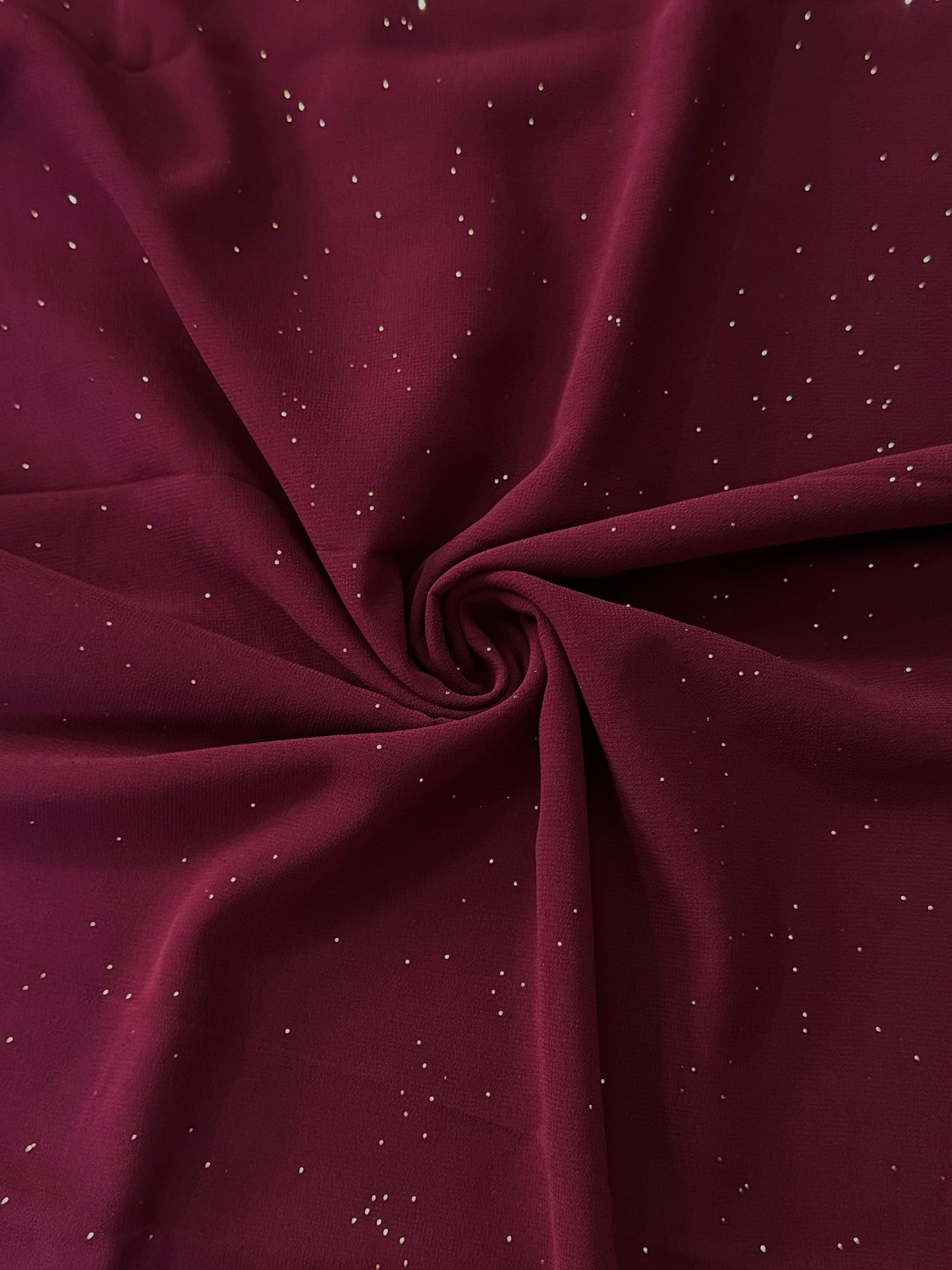 Maroon Dust Georgette