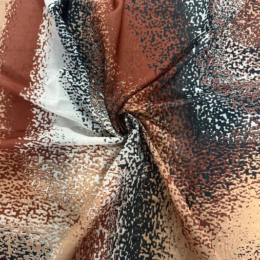 Bronze Grain Georgette