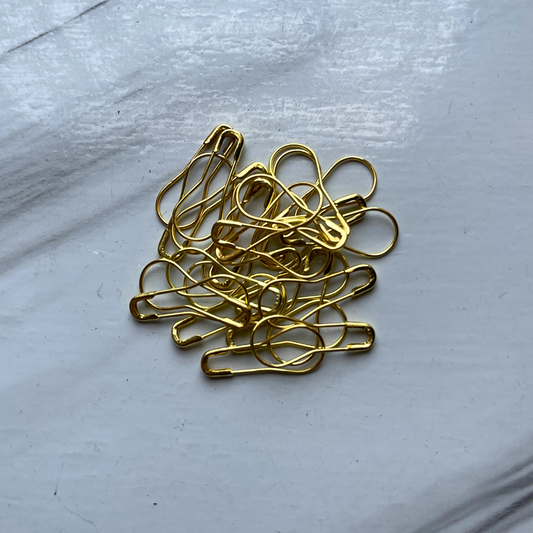 Gold No Snag Pins Pack (25)