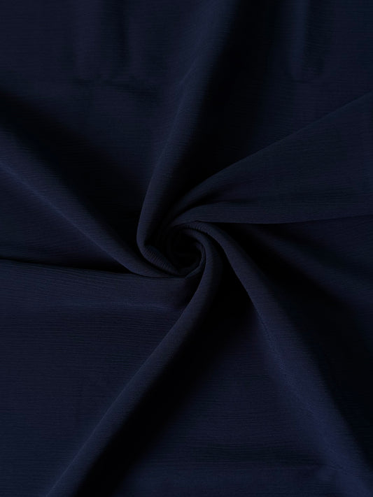 Dark Blue Modal Georgette