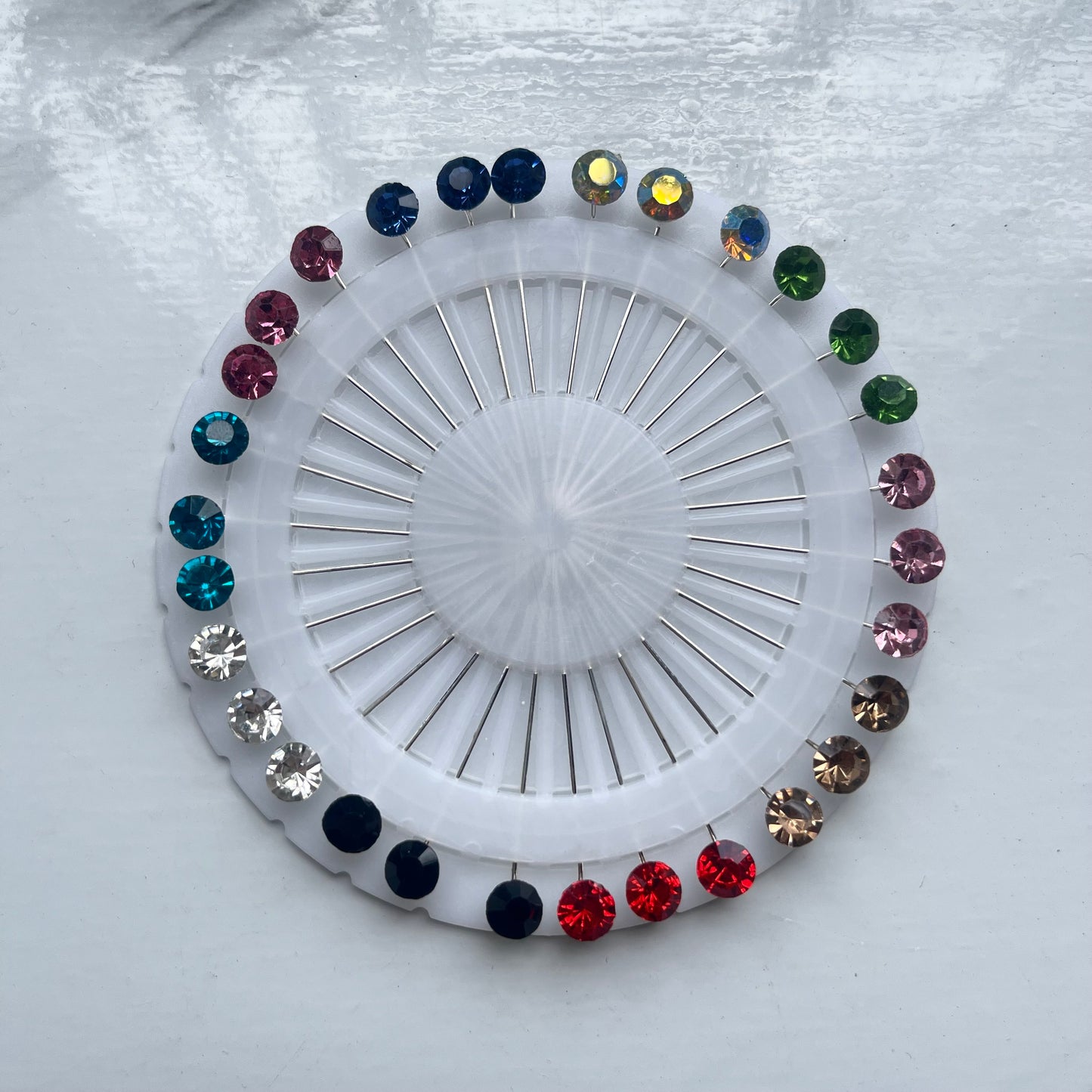 Multi Crystal Pin Wheel