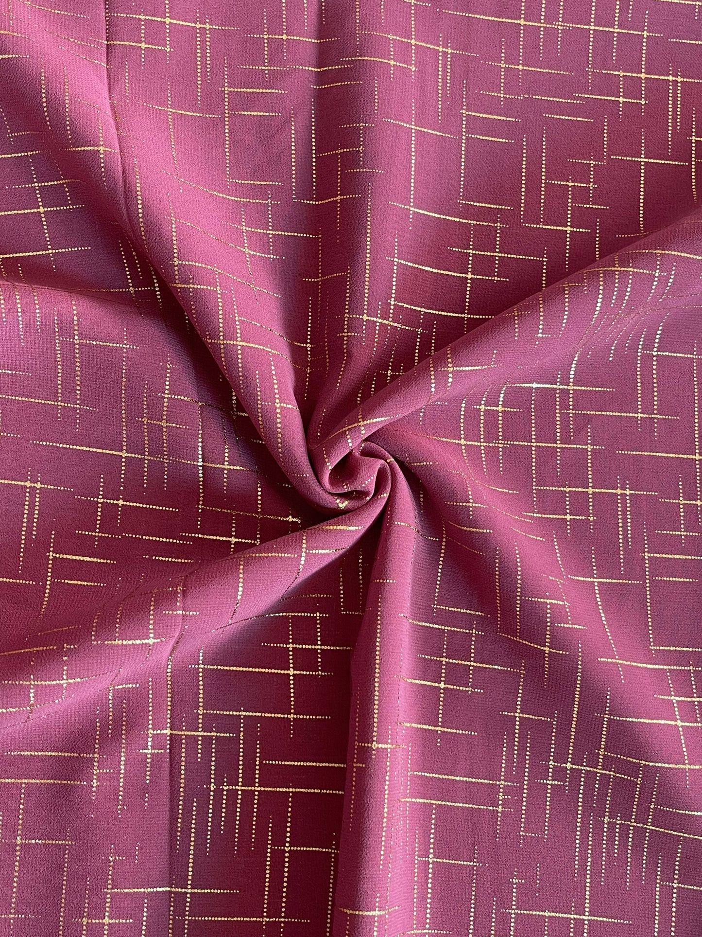 Pink Lines Georgette