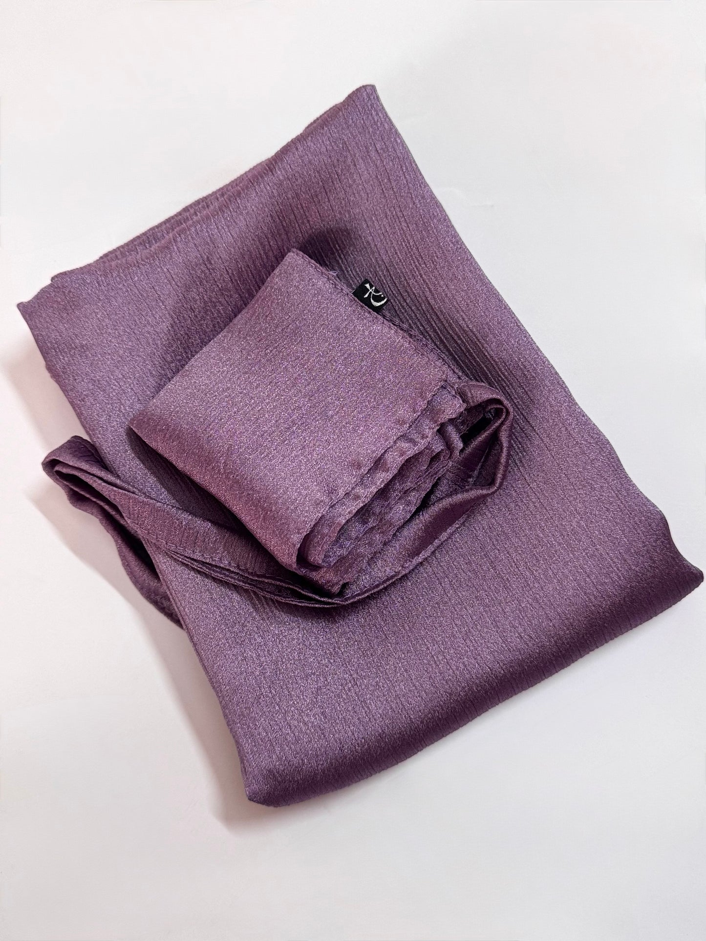 Lavender Shimmer Hijab-Niqab Set