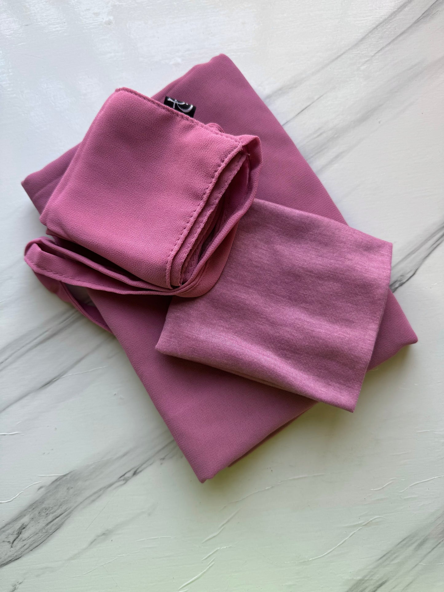 Pinky Hijab-Niqab-Cap Set