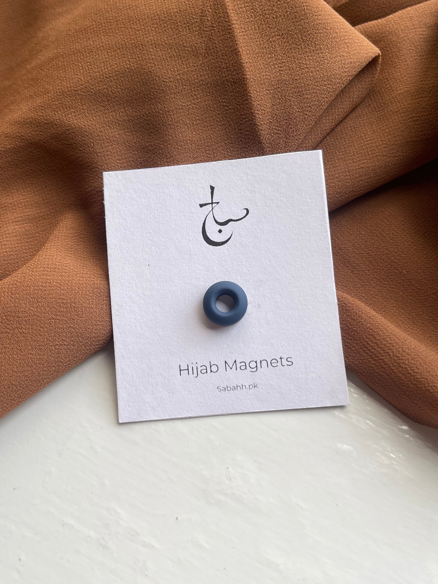 Dark Blue Donut Magnet (Matt)