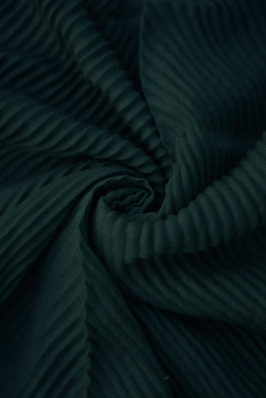 Dark Green Crinkle