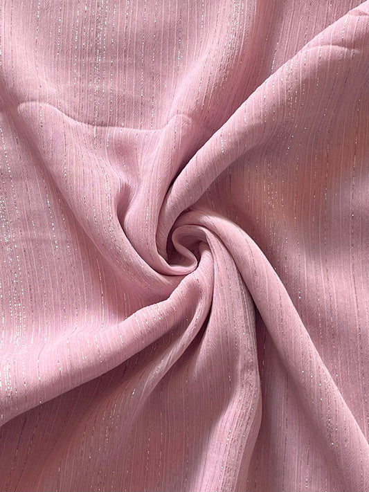 Pink Lines Chiffon