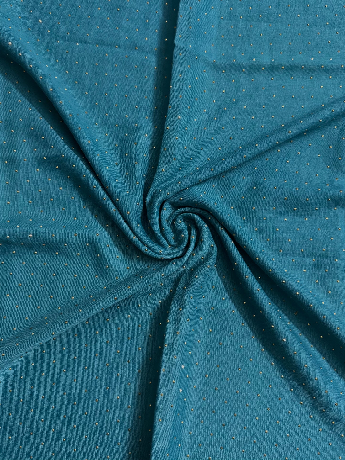 Peacock Studded Lawn