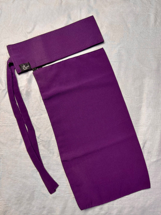 Dull Purple Saudi Niqab
